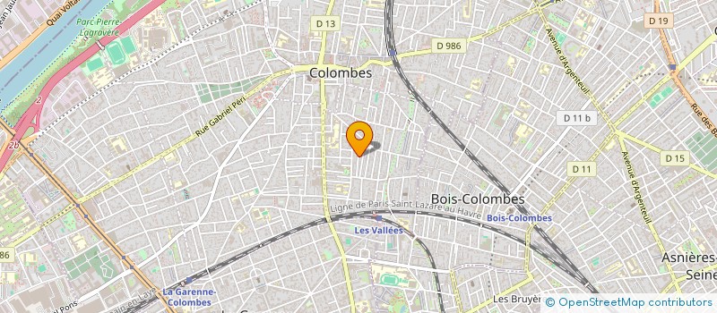 localisation de l'entreprise MONSIEUR SYLVAIN CHAILLOU à COLOMBES
