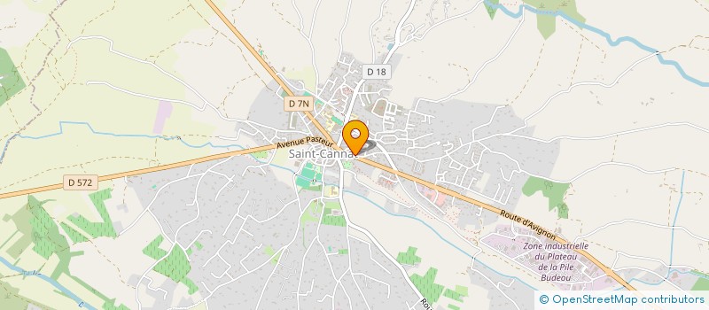 localisation de l'entreprise MONSIEUR SYLVAIN CHAIX  SAINT-CANNAT