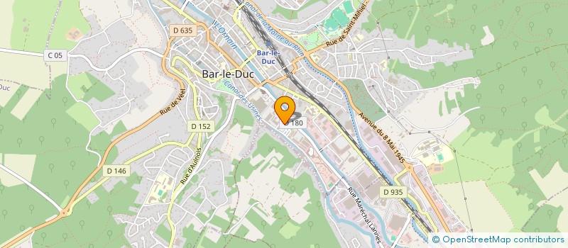 localisation de l'entreprise MONSIEUR SYLVAIN CHARBONNEL à BAR-LE-DUC