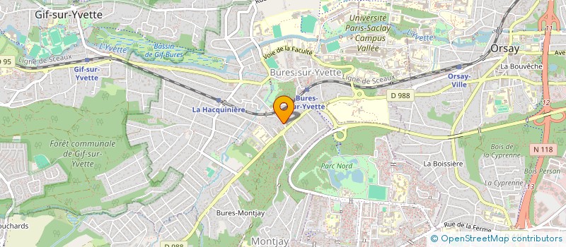 localisation de l'entreprise MONSIEUR SYLVAIN CHARDON  BURES-SUR-YVETTE