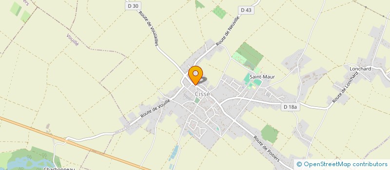 localisation de l'entreprise MONSIEUR SYLVAIN CHARPENTIER  CISSE