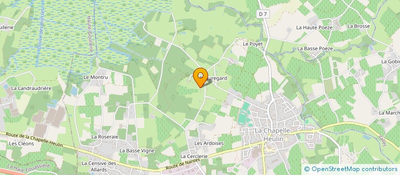 localisation de l'entreprise MONSIEUR SYLVAIN CHARRIER  LA CHAPELLE-HEULIN