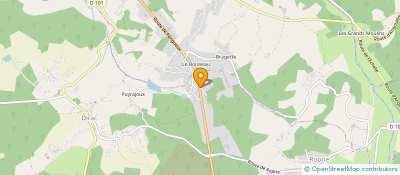 localisation de l'entreprise MONSIEUR SYLVAIN CHASTAGNOL  DIRAC