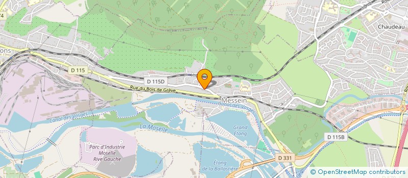 localisation de l'entreprise MONSIEUR SYLVAIN CHATILLON  MESSEIN