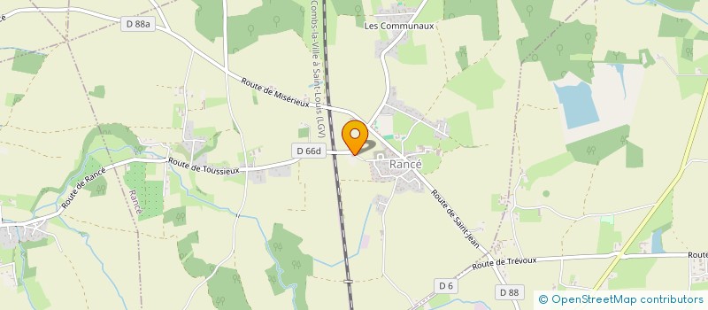 localisation de l'entreprise MONSIEUR SYLVAIN CHAUFFIN  RANCE