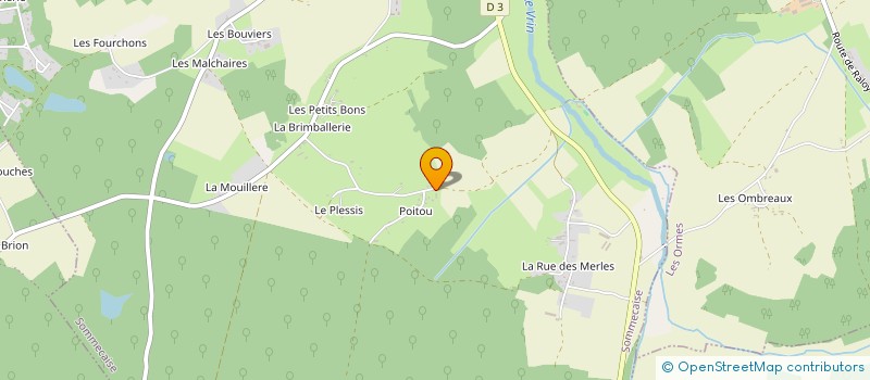 localisation de l'entreprise MONSIEUR SYLVAIN CHEMINANT  SOMMECAISE