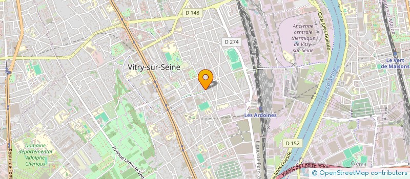 localisation de l'entreprise MONSIEUR SYLVAIN CHEN à VITRY-SUR-SEINE