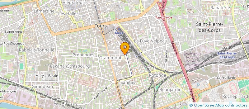 localisation de l'entreprise MONSIEUR SYLVAIN CHENG  TOURS