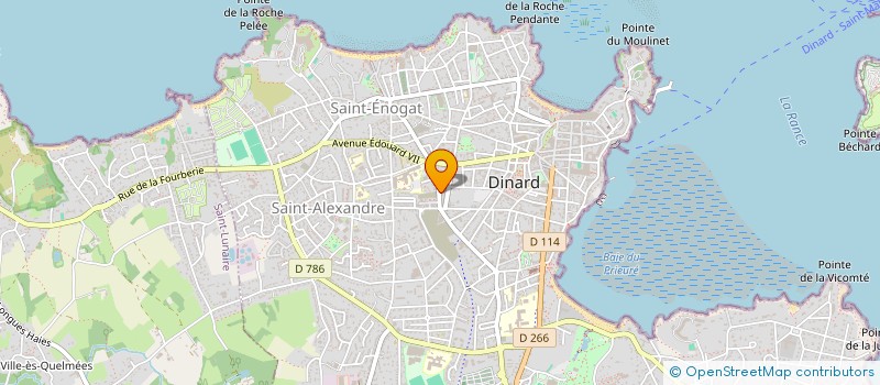 localisation de l'entreprise MONSIEUR SYLVAIN CHENIER à DINARD
