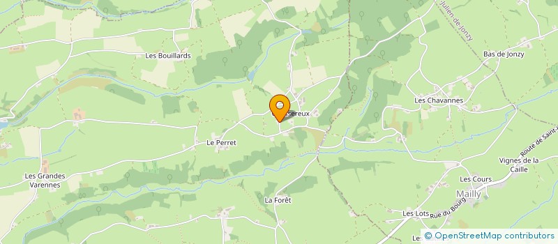 localisation de l'entreprise MONSIEUR SYLVAIN CHERVIER  IGUERANDE