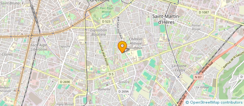 localisation de l'entreprise MONSIEUR SYLVAIN CHRAIBI à GRENOBLE