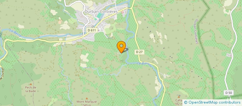 localisation de l'entreprise MONSIEUR SYLVAIN CLAVEYROLAS  QUINTILLAN