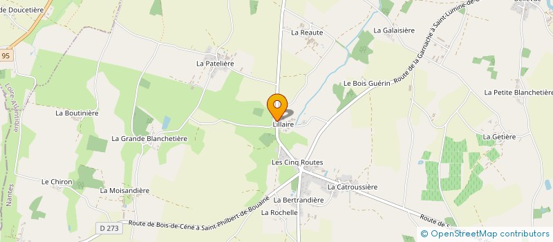 localisation de l'entreprise MONSIEUR SYLVAIN CLAVIER  MACHECOUL-SAINT-MEME