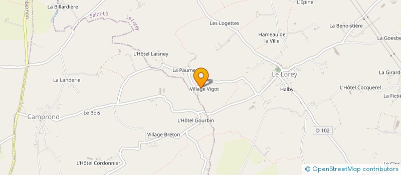 localisation de l'entreprise MONSIEUR SYLVAIN CLEMENT  LE LOREY