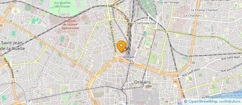 localisation de l'entreprise MONSIEUR SYLVAIN CLEMENT WILZ à ORLEANS