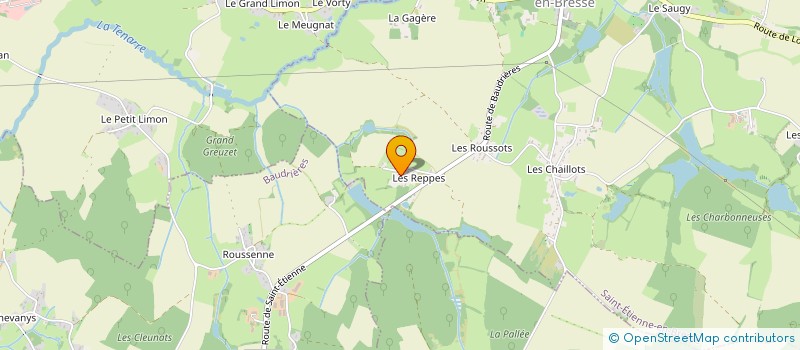 localisation de l'entreprise MONSIEUR SYLVAIN CLERC  SAINT-ETIENNE-EN-BRESSE