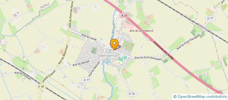 localisation de l'entreprise MONSIEUR SYLVAIN CLERET à STEENWERCK