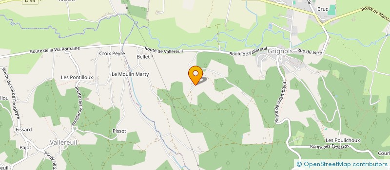 localisation de l'entreprise MONSIEUR SYLVAIN CLEVE  GRIGNOLS