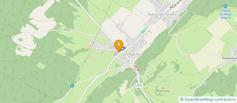 localisation de l'entreprise MONSIEUR SYLVAIN COFFINET  VAL-D'USIERS