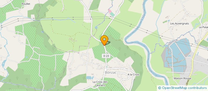 localisation de l'entreprise MONSIEUR SYLVAIN COLLARD à BONZAC