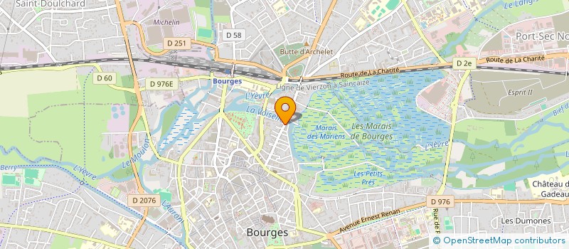 localisation de l'entreprise MONSIEUR SYLVAIN COLLOT  BOURGES