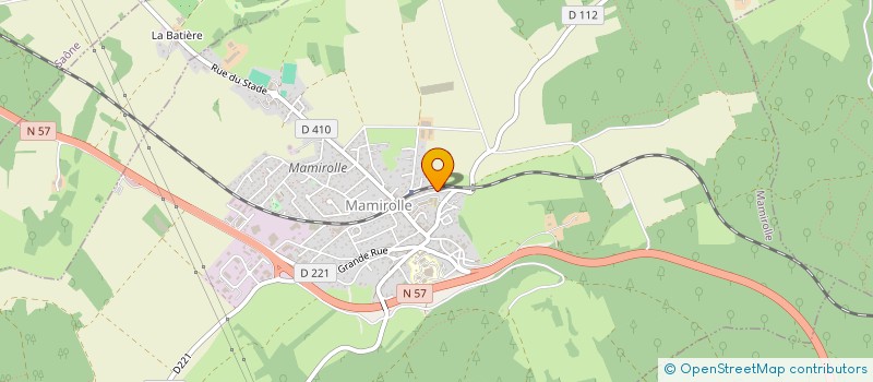 localisation de l'entreprise MONSIEUR SYLVAIN COPPOLA  MAMIROLLE