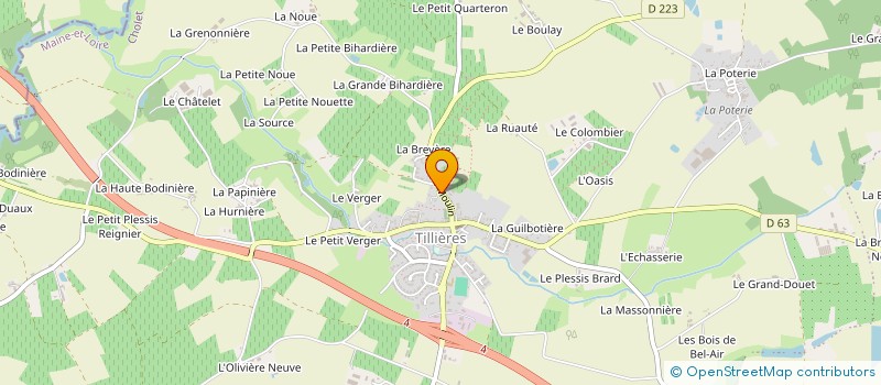 localisation de l'entreprise MONSIEUR SYLVAIN CORBET  SEVREMOINE