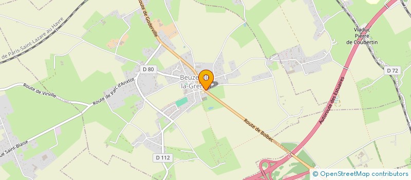 localisation de l'entreprise MONSIEUR SYLVAIN CORDIER  BEUZEVILLE-LA-GRENIER