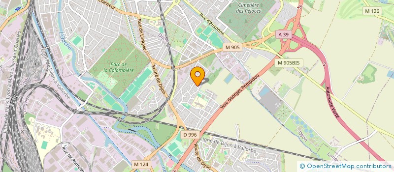 localisation de l'entreprise MONSIEUR SYLVAIN CORNOT  LONGVIC