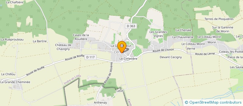 localisation de l'entreprise MONSIEUR SYLVAIN COSSE  LERNE