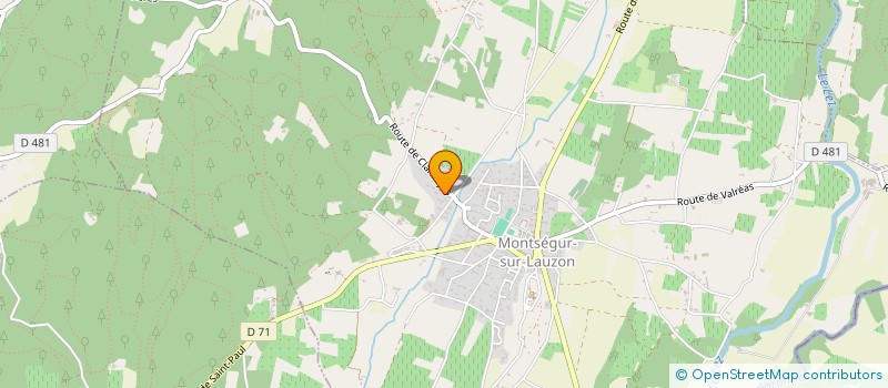 localisation de l'entreprise MONSIEUR SYLVAIN COTTE à VALREAS