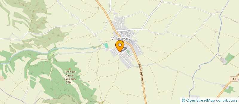 localisation de l'entreprise MONSIEUR SYLVAIN COUEFFEC  VILLASAVARY