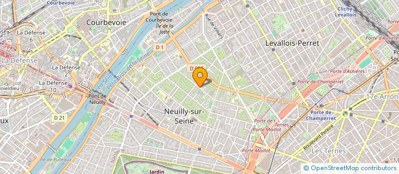 localisation de l'entreprise MONSIEUR SYLVAIN CRESPIN à NEUILLY-SUR-SEINE