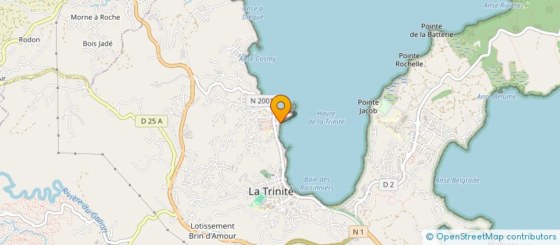 localisation de l'entreprise MONSIEUR SYLVAIN CRETINOIR à TRINITE