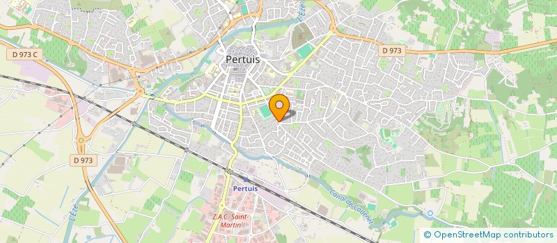 localisation de l'entreprise MONSIEUR SYLVAIN CROXATTO à PERTUIS