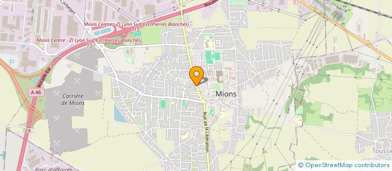 localisation de l'entreprise MONSIEUR SYLVAIN DA COSTA  MIONS