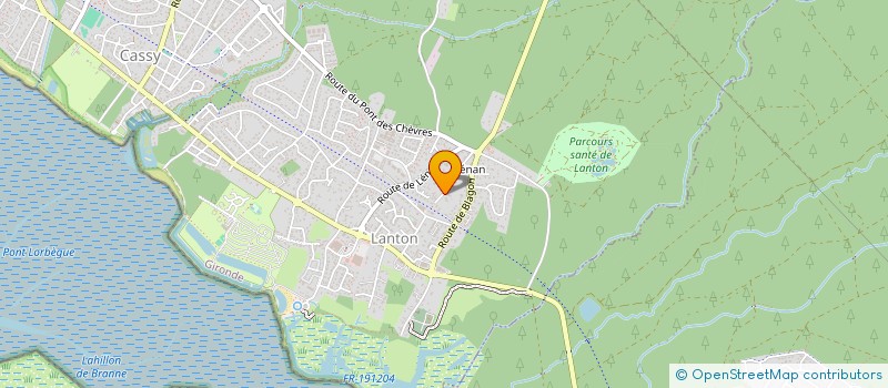 localisation de l'entreprise MONSIEUR SYLVAIN DANGOUMAU  AUDENGE