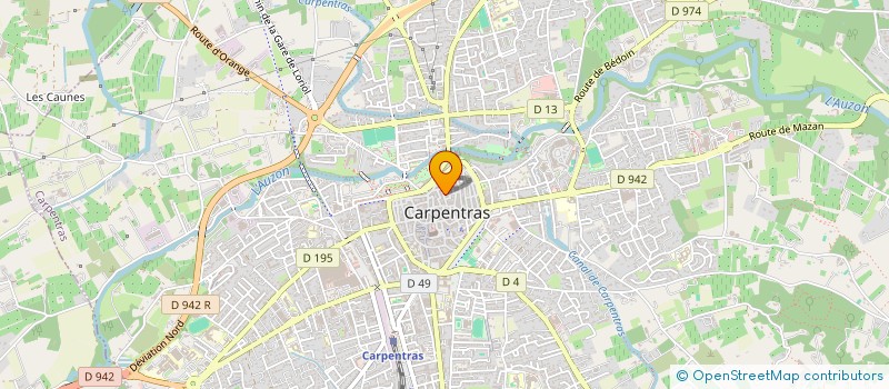 localisation de l'entreprise MONSIEUR SYLVAIN DARMON  CARPENTRAS