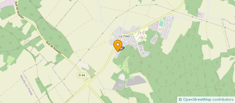 localisation de l'entreprise MONSIEUR SYLVAIN DARTOIS  CIRES-LES-MELLO