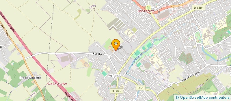 localisation de l'entreprise MONSIEUR SYLVAIN DECOOPMAN à ANGRES