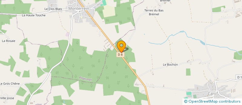 localisation de l'entreprise MONSIEUR SYLVAIN DEFONTAINE à CARO