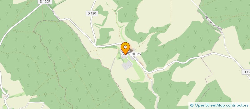 localisation de l'entreprise MONSIEUR SYLVAIN DEGRET  AVELANGES