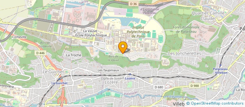 localisation de l'entreprise MONSIEUR SYLVAIN DEHAYEM KENFOUO à PALAISEAU