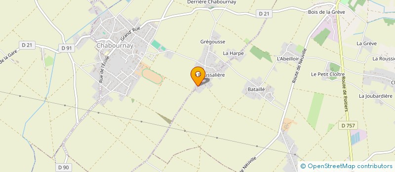 localisation de l'entreprise MONSIEUR SYLVAIN DELAFAYE  CHABOURNAY