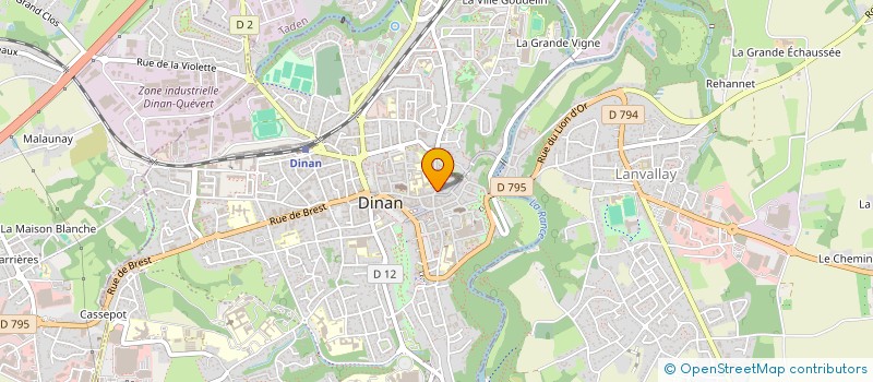 localisation de l'entreprise MONSIEUR SYLVAIN DELALANDE à DINAN