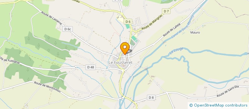 localisation de l'entreprise MONSIEUR SYLVAIN DELAURENT à LE FOUSSERET
