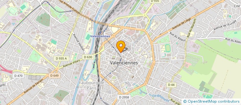 localisation de l'entreprise MONSIEUR SYLVAIN DELCOURT à VALENCIENNES