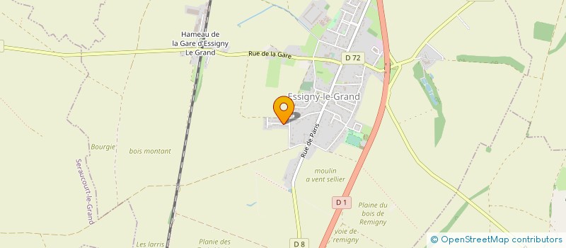 localisation de l'entreprise MONSIEUR SYLVAIN DELEAU à ESSIGNY-LE-GRAND