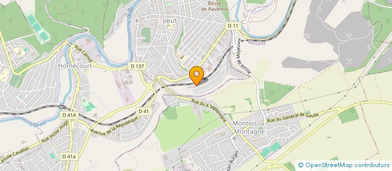 localisation de l'entreprise MONSIEUR SYLVAIN DELIGIA  JUF