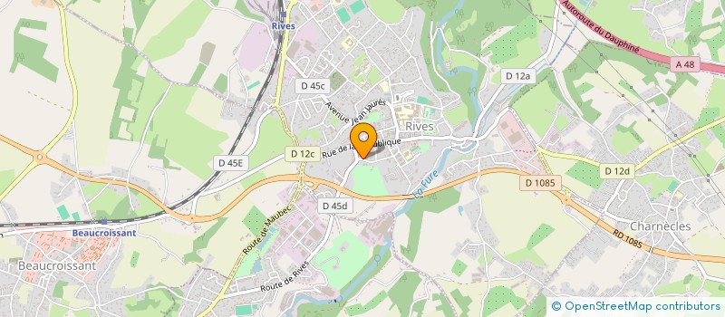 localisation de l'entreprise MONSIEUR SYLVAIN DELYS  RIVES